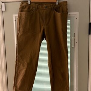 Lululemon ABC Slim Utilitech Pants 33x34 Artifact